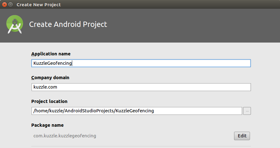 create android project